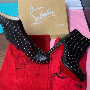 Christian Louboutin  Ariella Clou Studded Ankle Boot